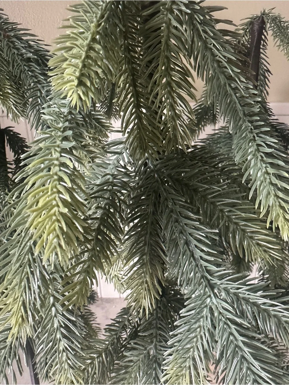 Large Artificial 18” Pine Trees Set Of 4 Christmas Village Mantel Decor Display
